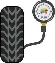 image-flat tire
